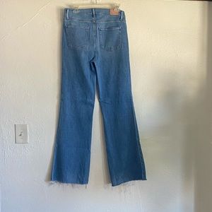 Paige Genevieve Flare Leg Jeans Size 30 Cut to 30” Inseam